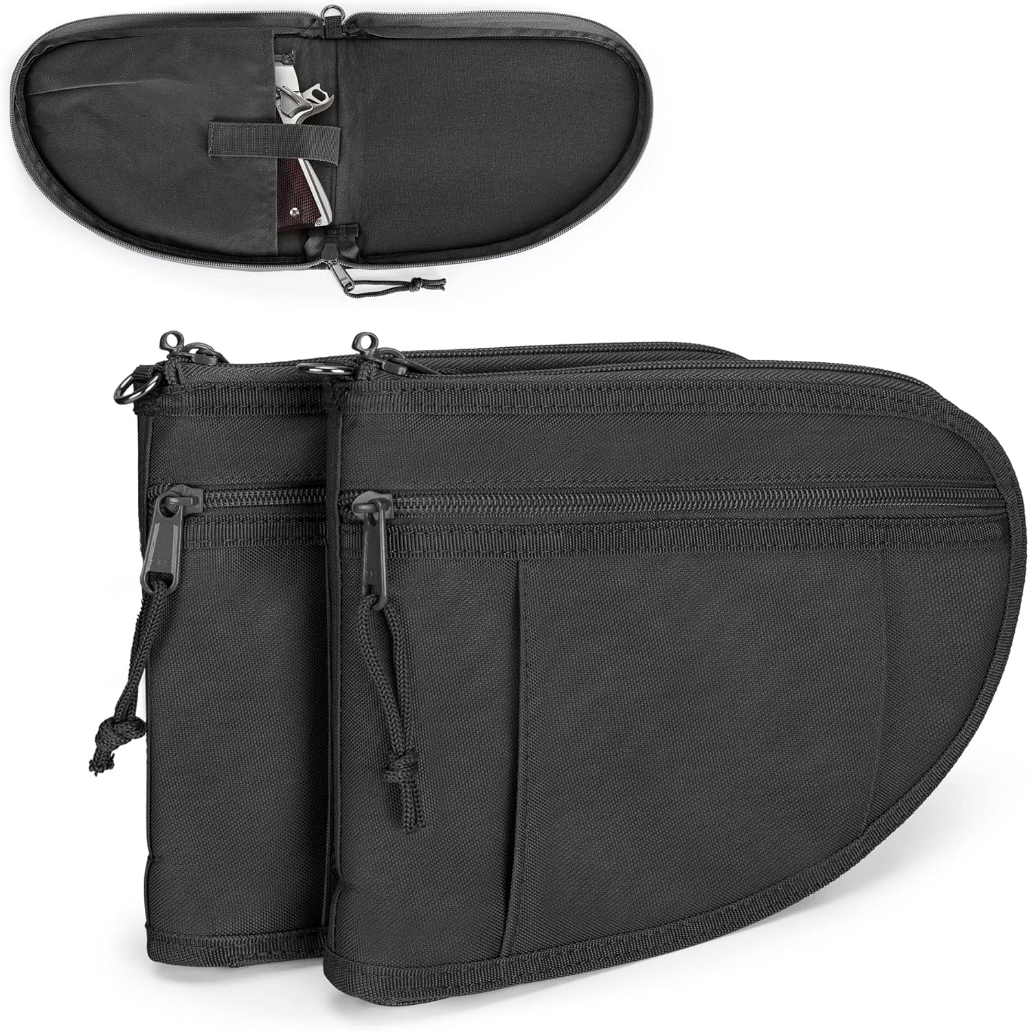 Custodie Imbottite per Pistola con Cerniera Chiudibile - immagine 1