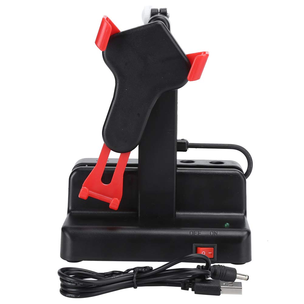 Oumefar Agitatore Automatico del Telefono Cellulare Conta i Passi Sinistra Destra Swing Steps Contatore del Cellulare Pedometro per l'esercizio Quotidiano Rosso