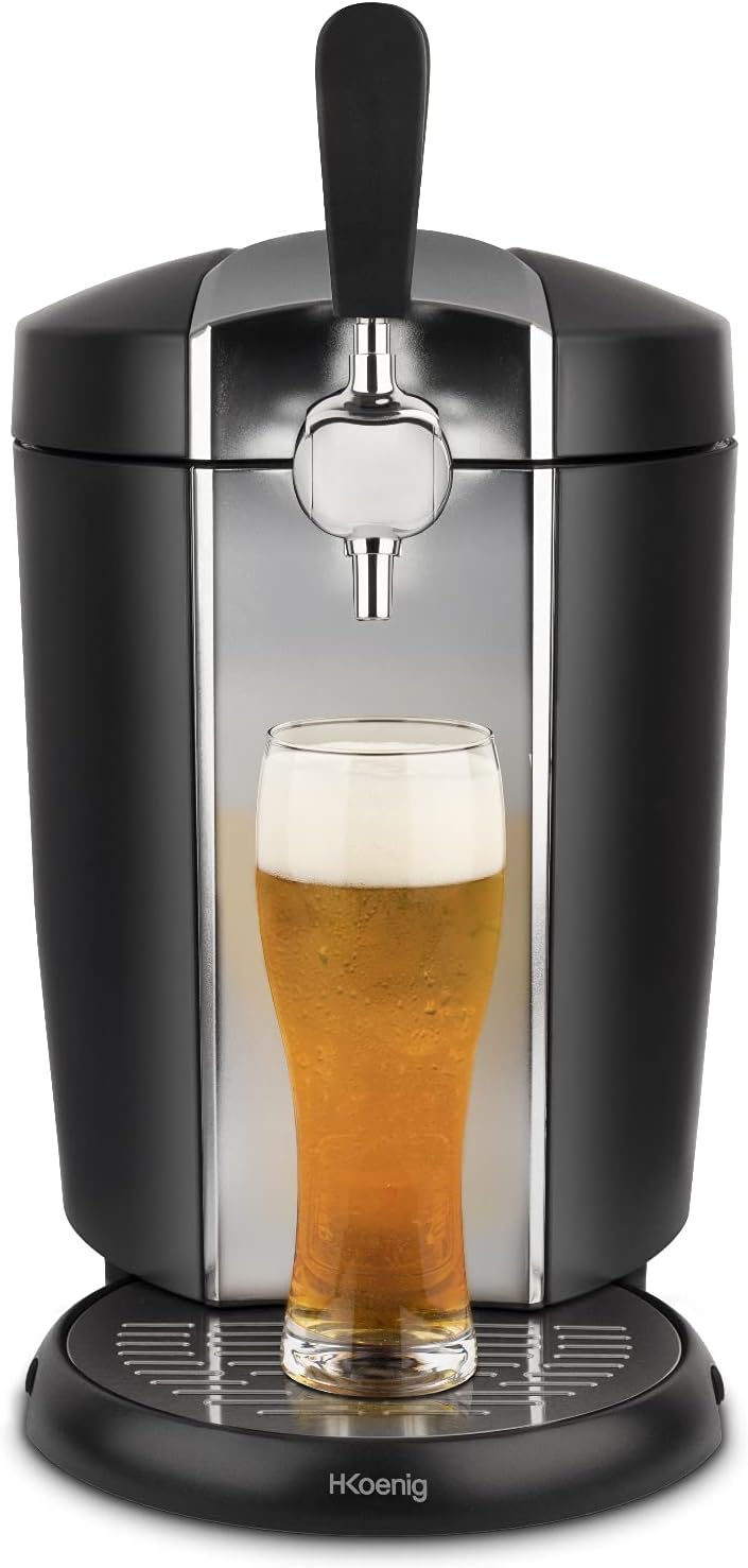 H.koenig BW1778 Spillatore Birra 5L Acciaio Inox