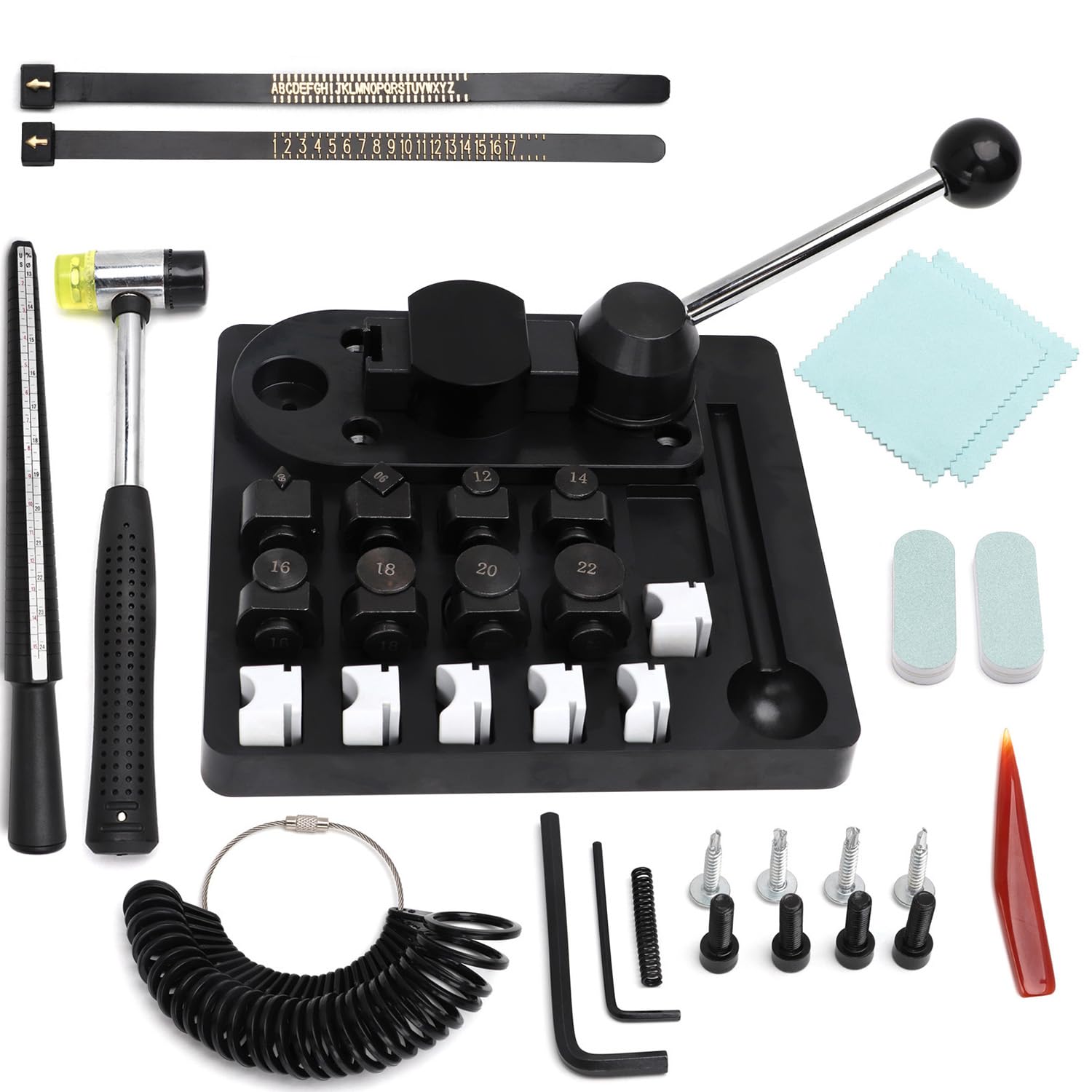 Toosoar Macchina per Piegare Anelli, Set Utensili Gioielleria