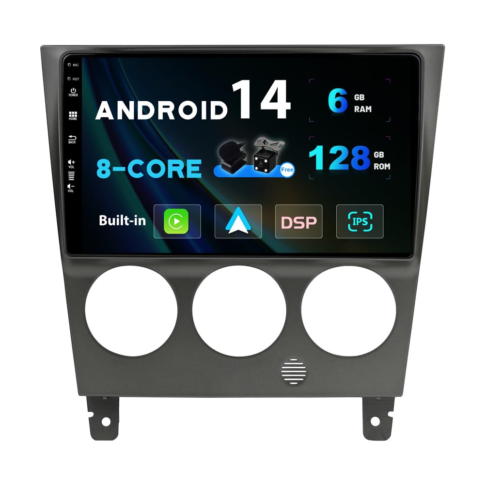 SXAUTO Android 14 Autoradio 9" per Subaru Impreza (2002-2007)