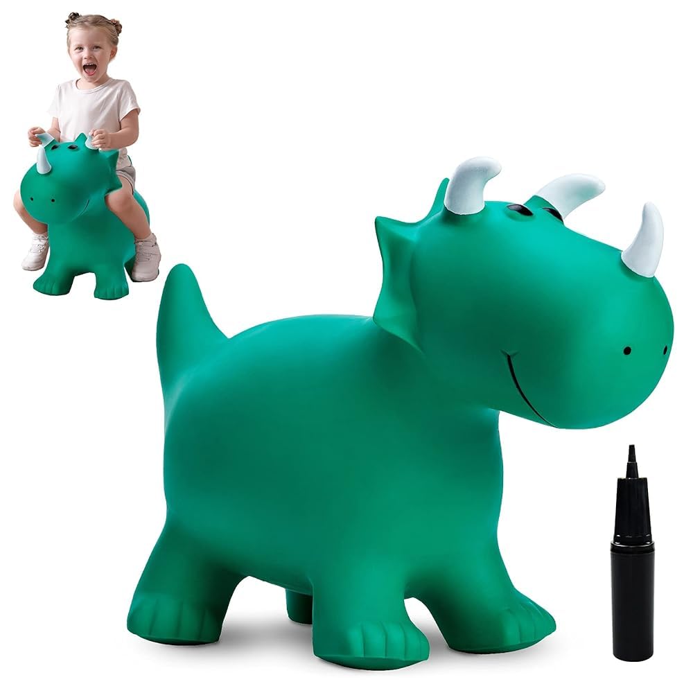 U&c Planet Dinosauro Saltatore Gonfiabile per Bambini