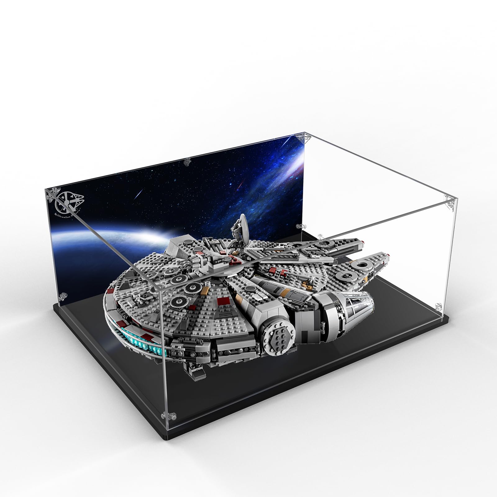 Cooldac Vetrina Acrilica per Lego 75257 Millennium Falcon