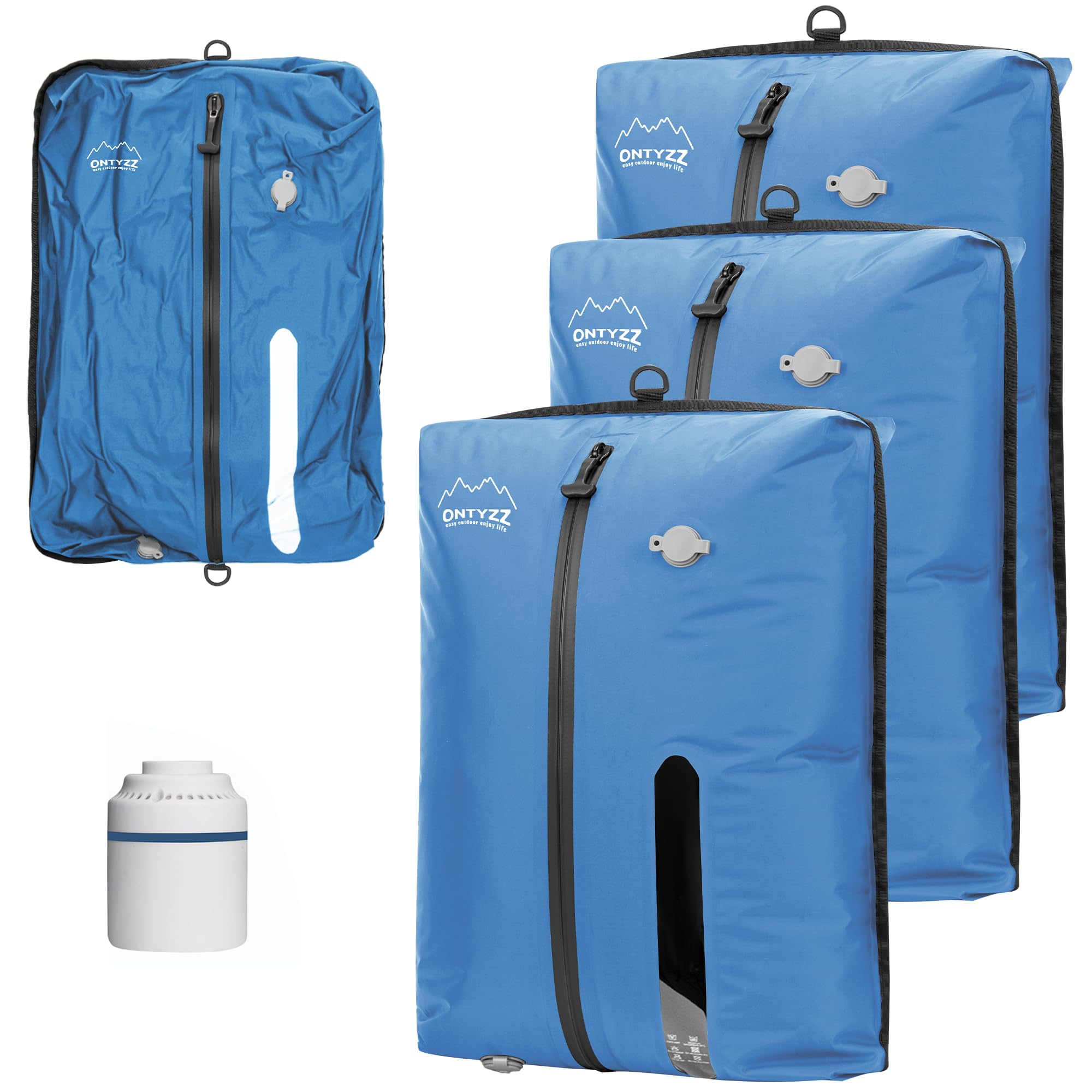 Sacchetti Sottovuoto Vestiti Riutilizzabili TPU (3 Pezzi)