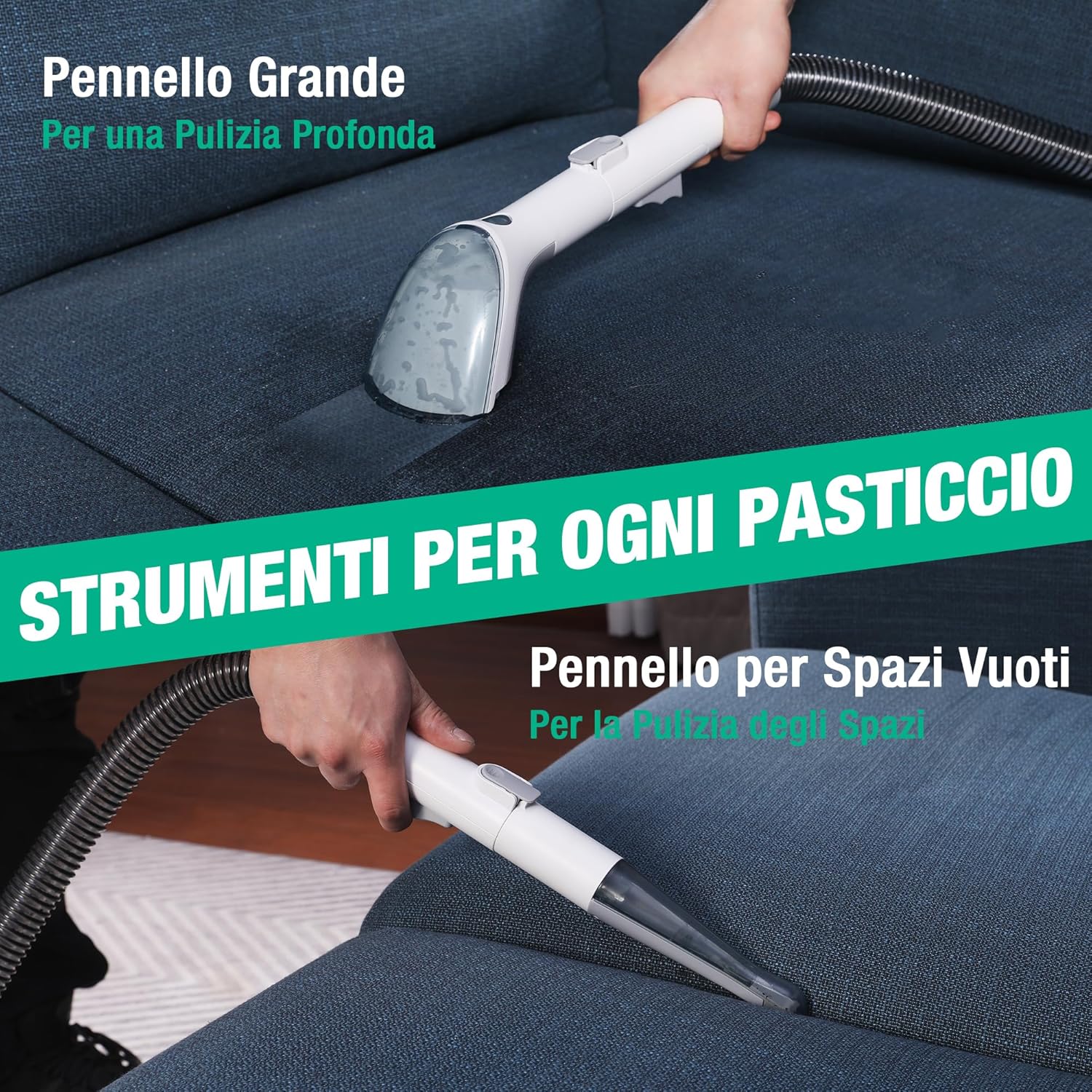 Haushof StainZapper Pro - Lavatappeti Portatile 450W - immagine 4