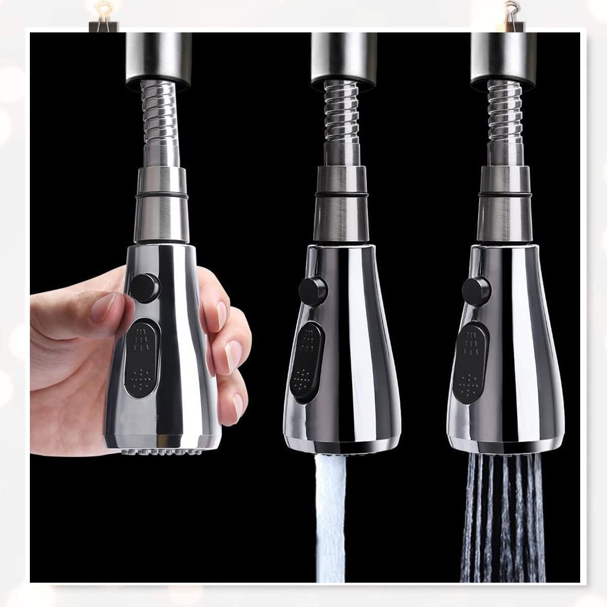 Testa Ricambio Rubinetto Doccetta Cucina Lavello - immagine 7