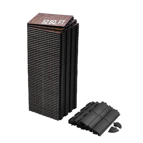 VEVOR Piastrelle Pista da Ballo 315x315x17,2mm (52 pezzi)