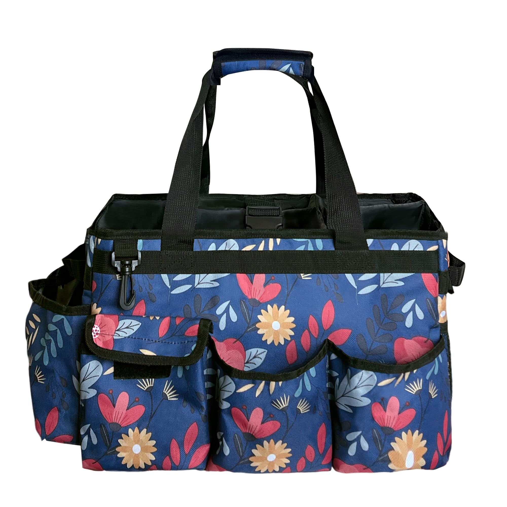 Borsa Portaoggetti per la Pulizia con Manico, Blu