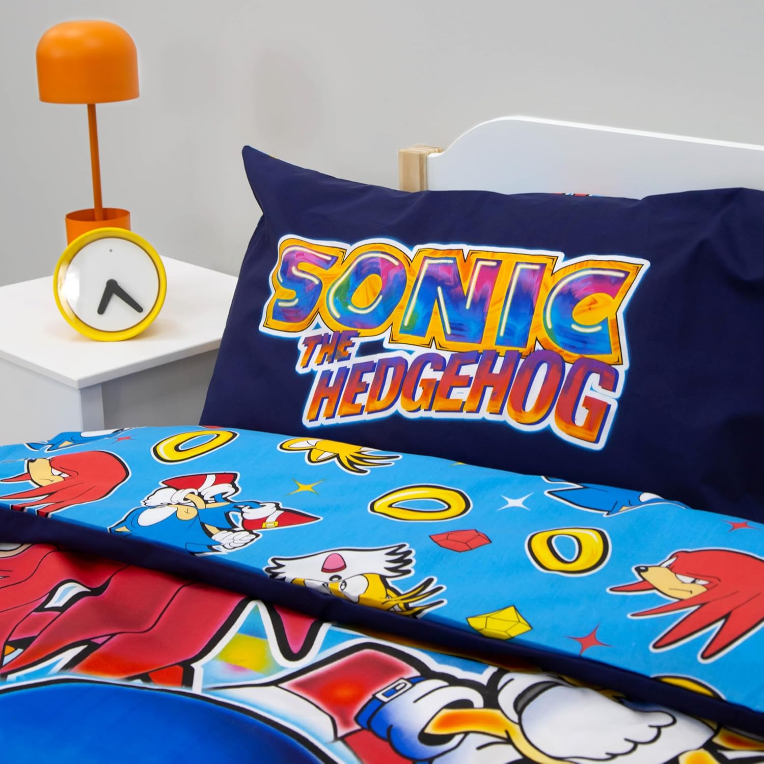 Set Copripiumino Singolo Sonic The Hedgehog Double-Face - immagine 6