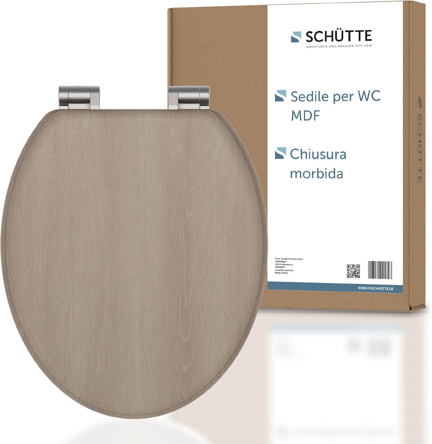 Schütte Tavoletta WC Chiusura Ammortizzata Legno