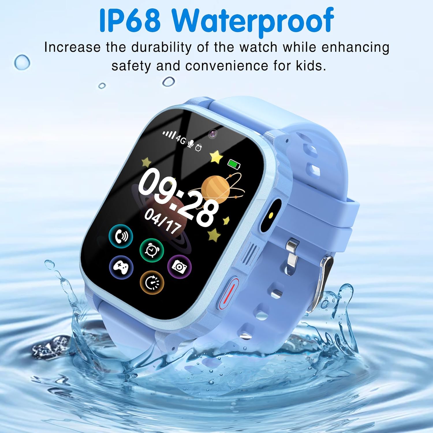 Smartwatch 4G per Bambini con Videochiamate e GPS - immagine 4