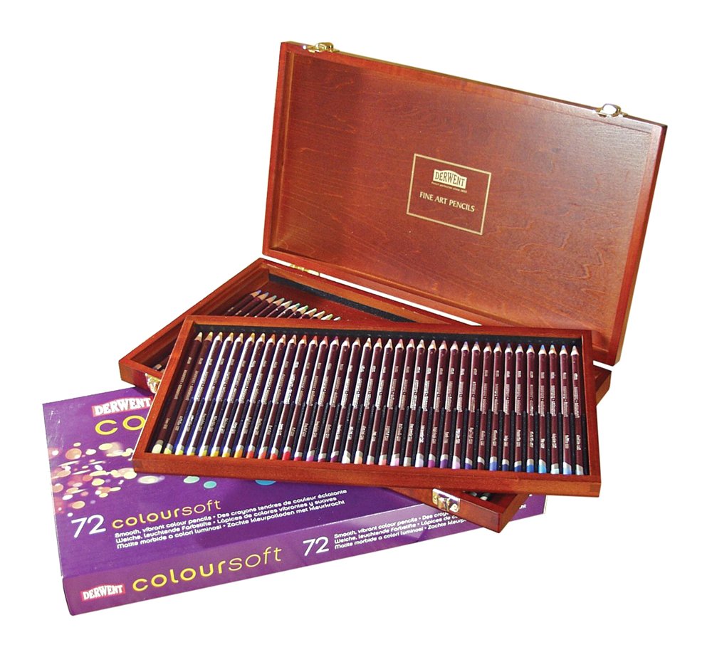 Derwent Coloursoft Set 72 Matite Colorate Professionali