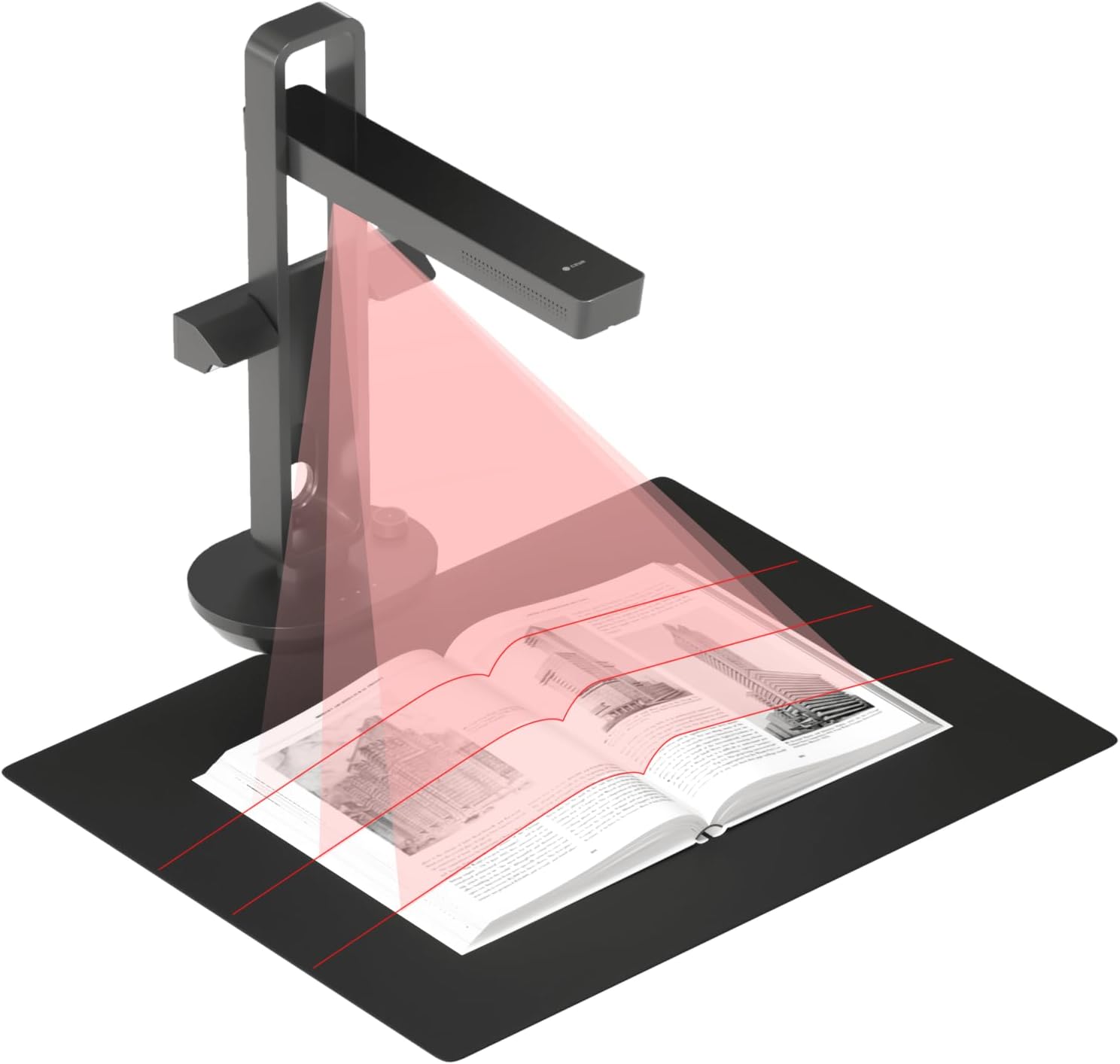 Czur Aura Pro - Scanner Portatile Libri e Documenti A3 - immagine 1