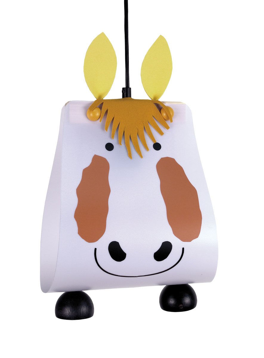 Niermann 144 Lampada a Sospensione, Cavallo, Multicolore