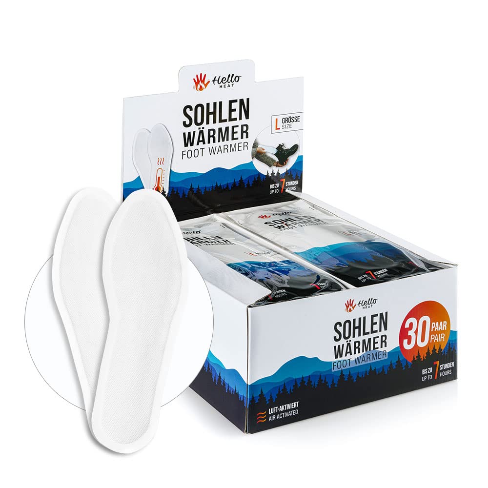 Warmpack Solette Riscaldanti - 30 Coppie Taglia L