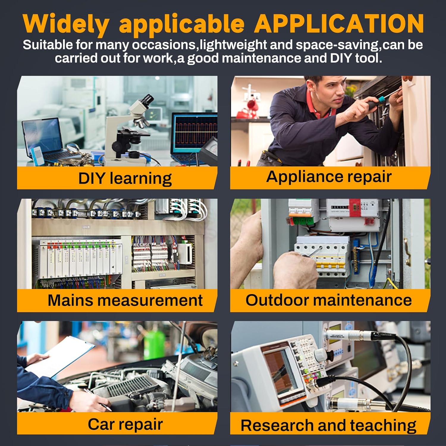 DEWIN Oscilloscopio Portatile DSO510 10 MHz - immagine 8