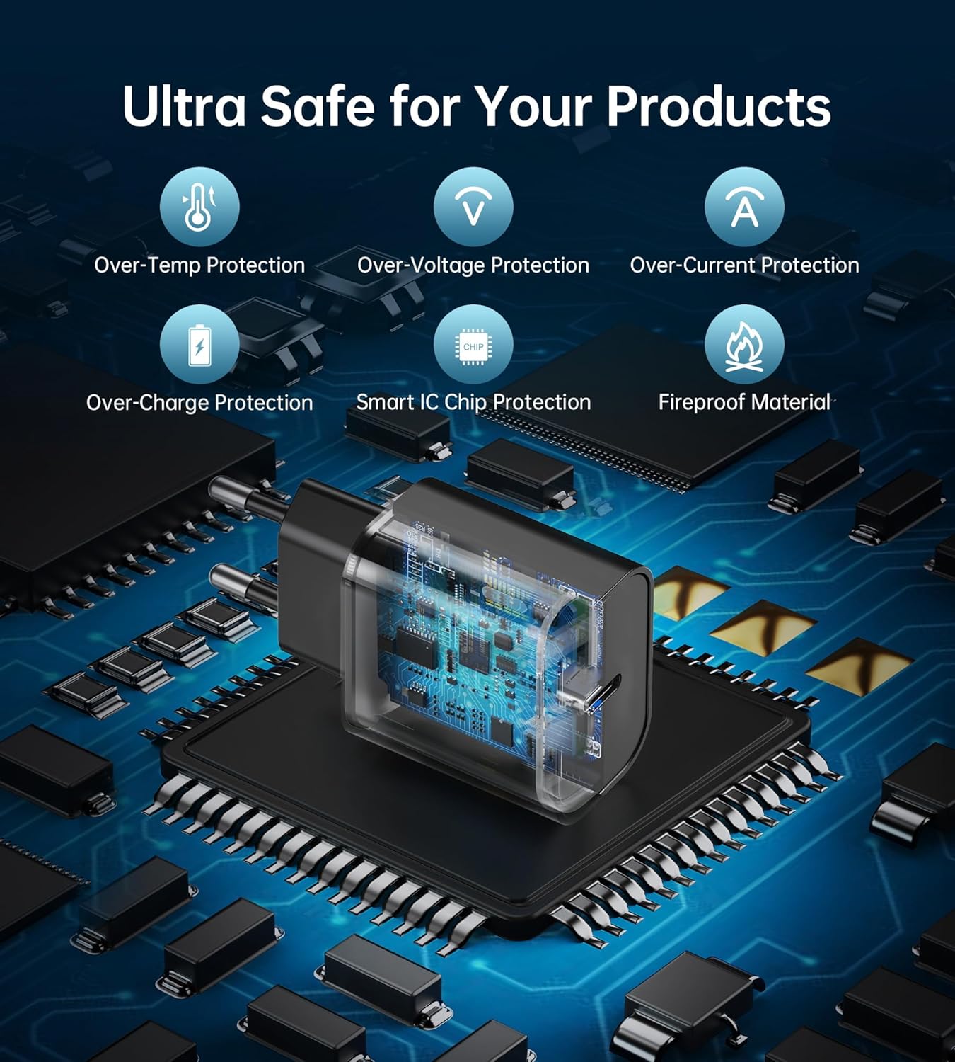 Seadmit Caricatore USB-C 20W 2 Pack - immagine 6