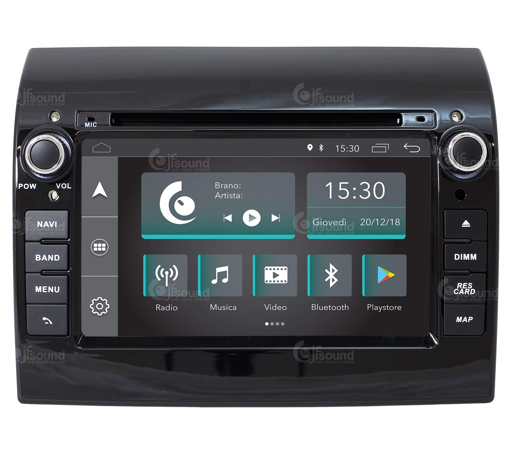 Autoradio Custom Fit per Ducato 290 - Display 7"