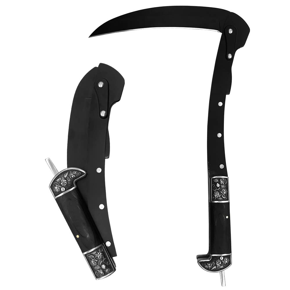 TOKSANG.KF Sharp Edge Folding Falce Weeder Utensile da giardinaggio