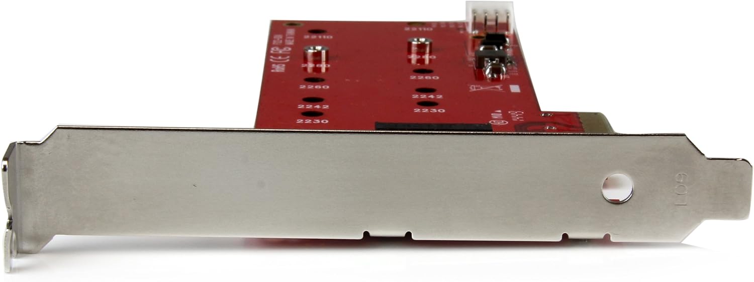 Startech.com Scheda Controller PCI Express 2x M.2 - immagine 3
