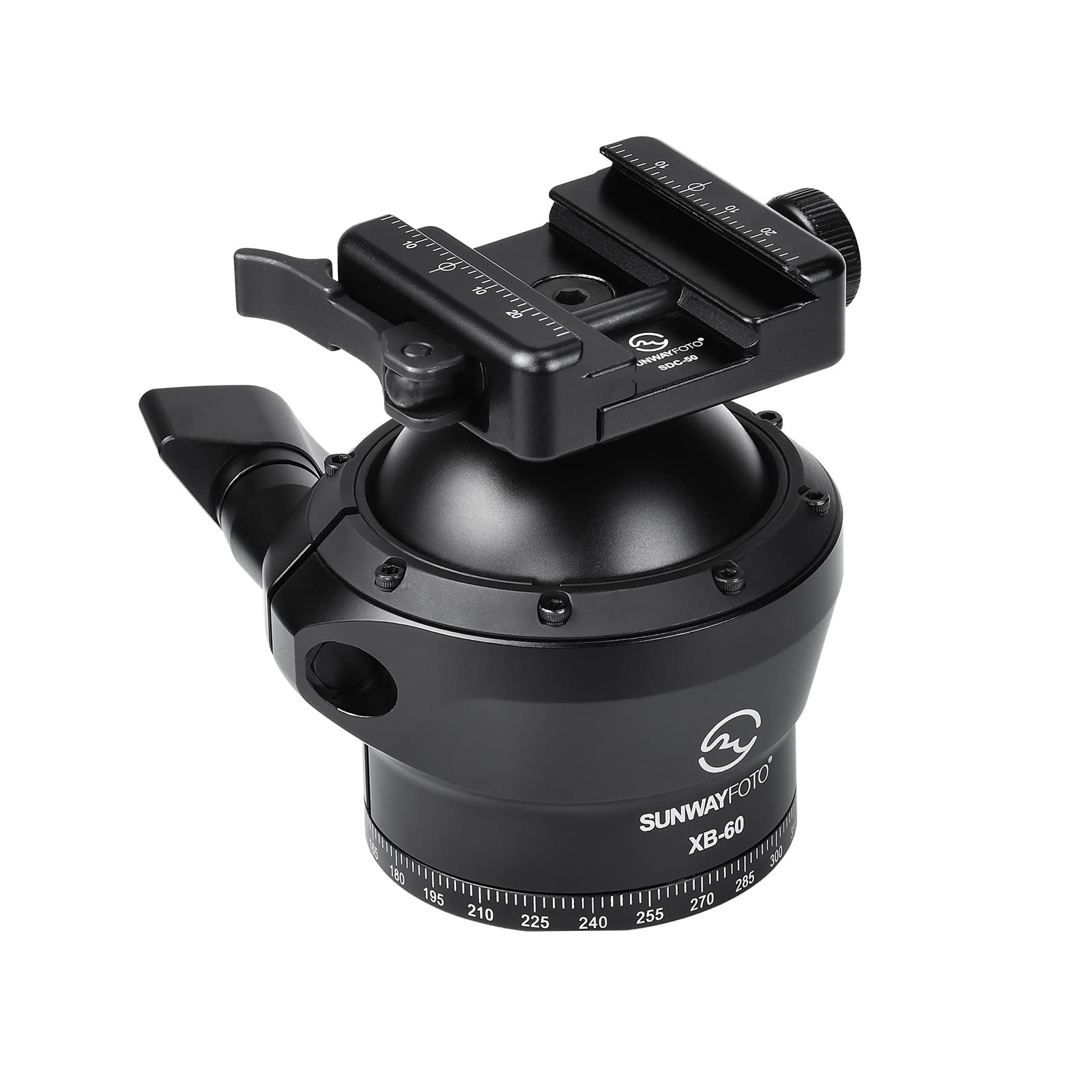 Sunwayfoto Testa a Sfera XB-60 per Treppiede, Carico 40kg
