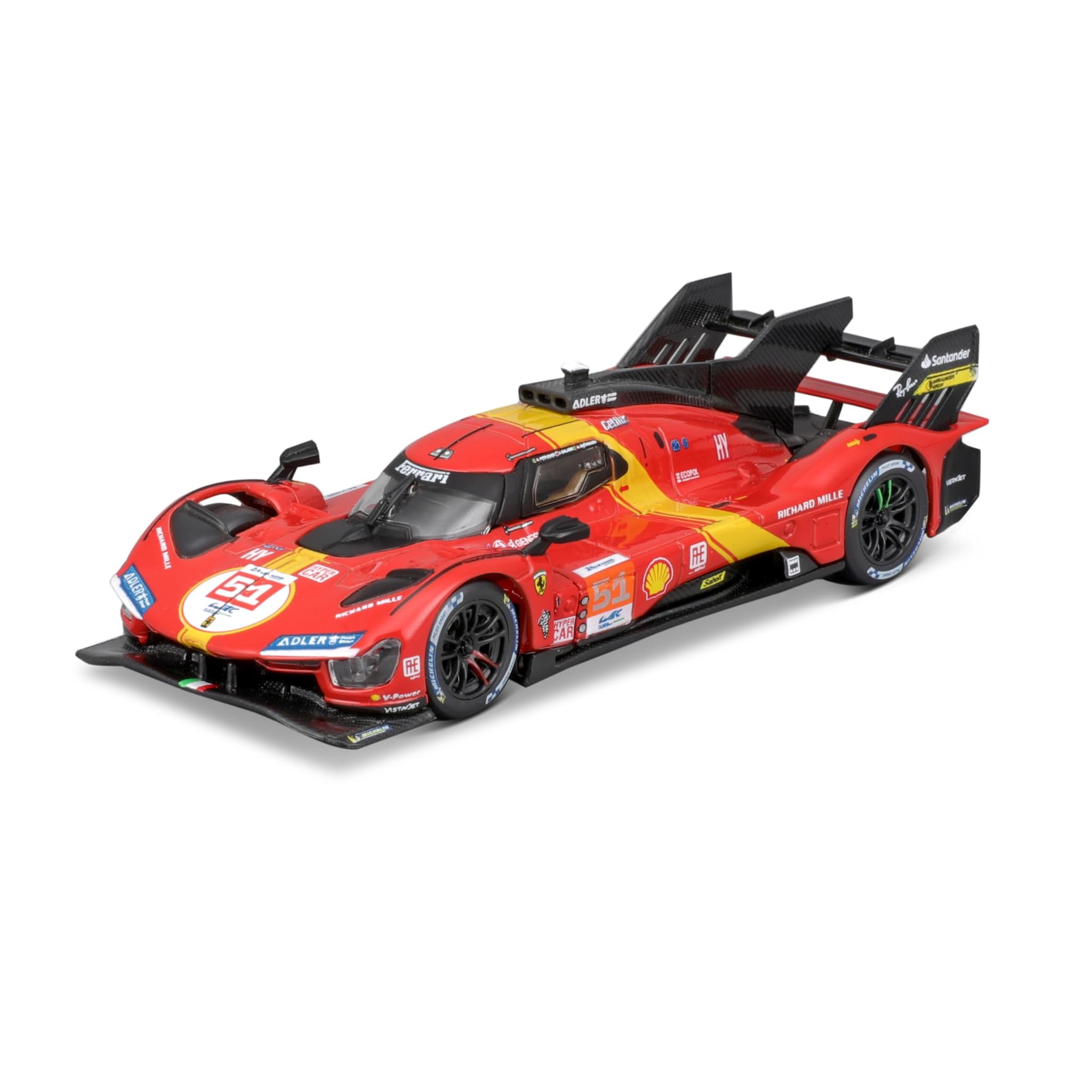 18-36320 Bburago Formula 1 Ferrari 499P (2023) 24h Le Mans Scala 1:43