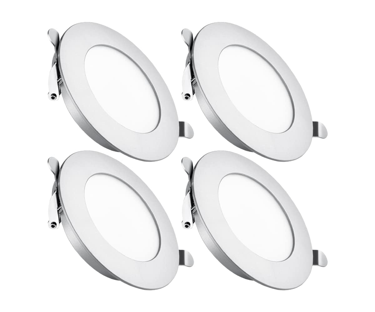 Faretti LED da Incasso 12V Rotondi 6000K (4pz)