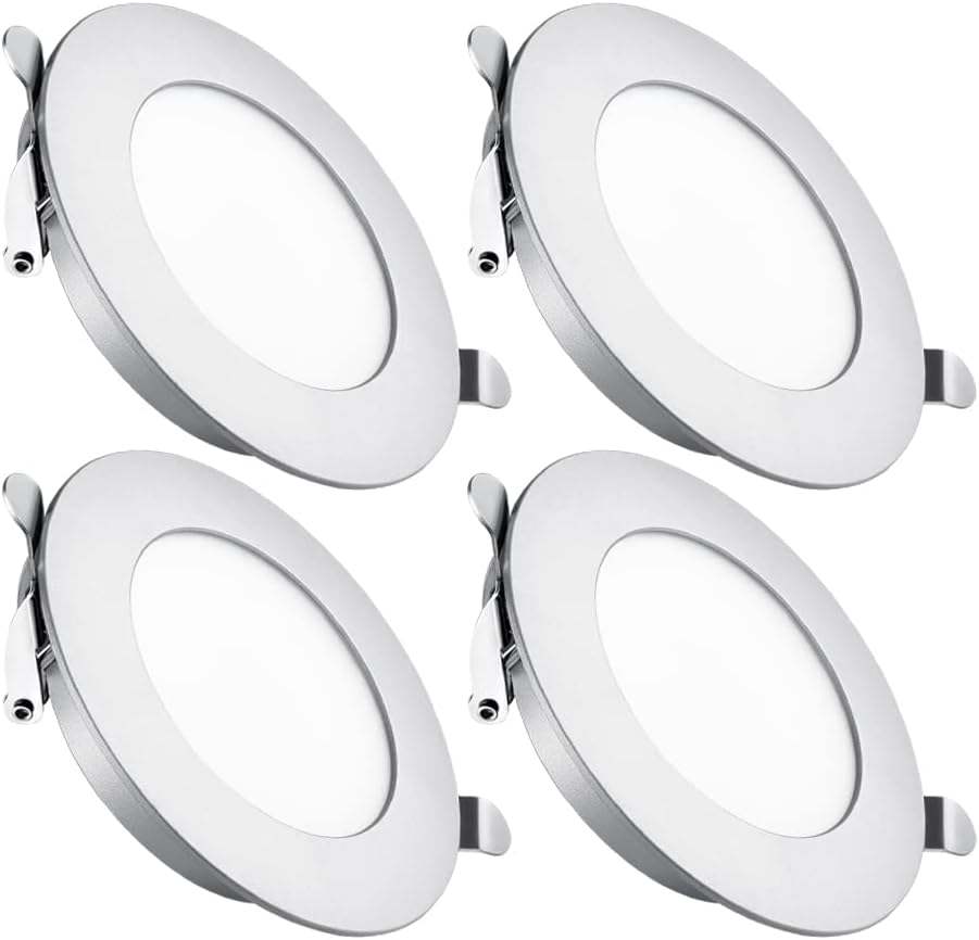 Faretti LED da Incasso 12V Rotondi 6000K (4pz) - immagine 1