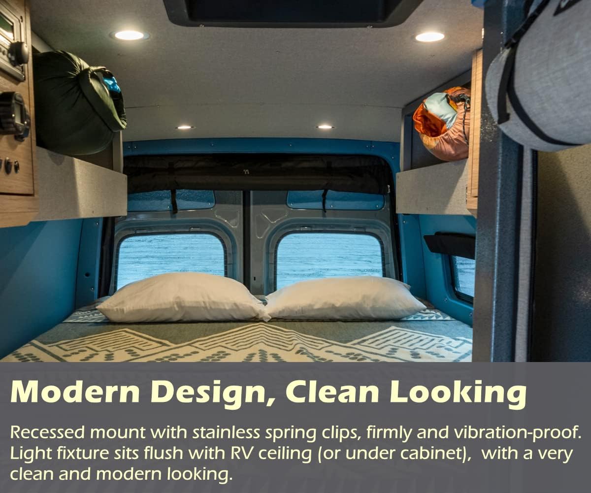 Faretti LED da Incasso 12V Rotondi 6000K (4pz) - immagine 3