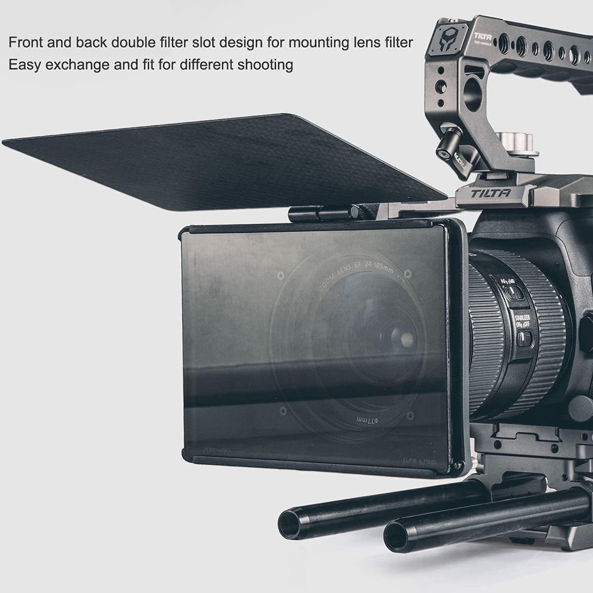 Tilta MB-T15 Tiltaing 4*5.65 Mini Matte Box - immagine 6