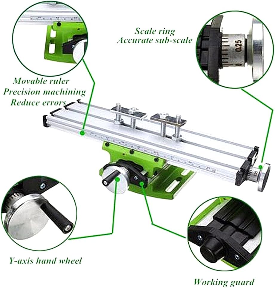 Mini Precision Multi-function Milling Machine Work Table - immagine 5