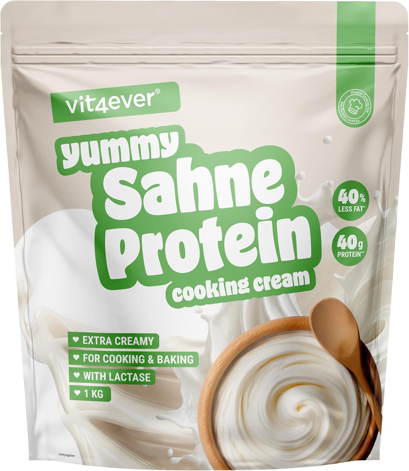 Yummy Panna Protein 1000g - Ingrediente Proteico - immagine 1