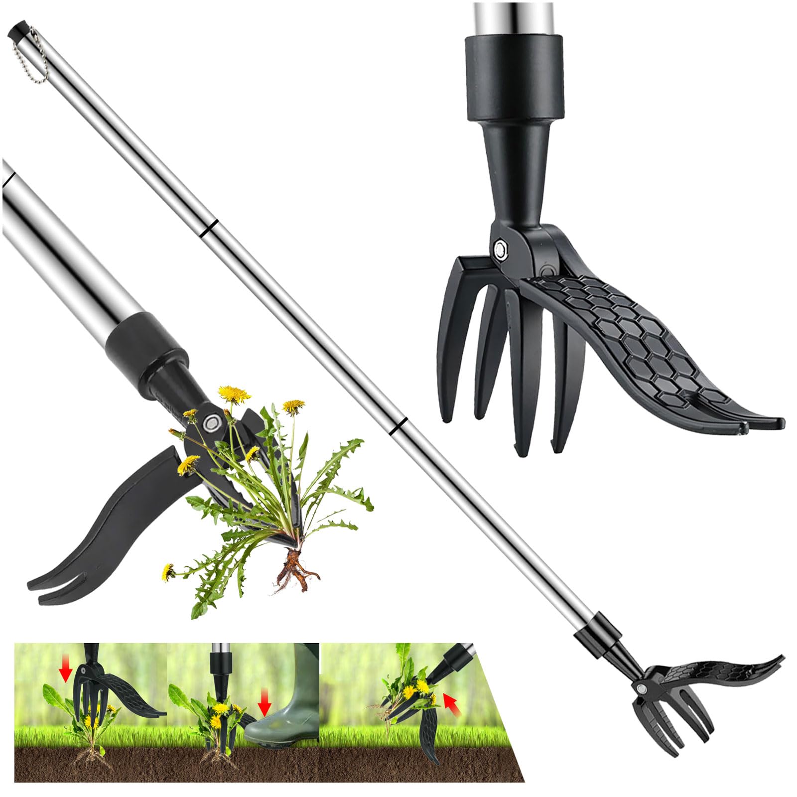 Audasi Estirpatore Estrattore di Erbacce 100Cm