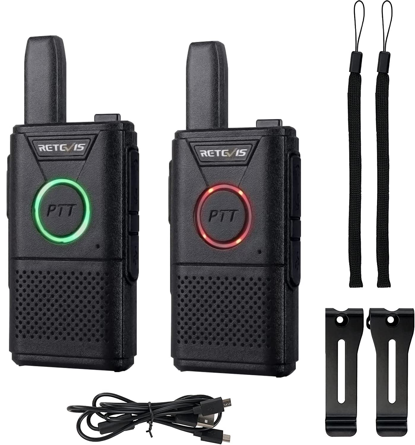 Retevis RT618 Walkie-Talkie PMR446 Senza Licenza (1 Coppia)