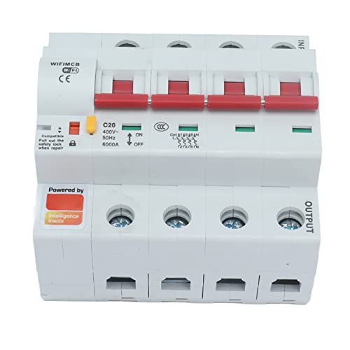 Interruttore Automatico WiFi Smart 4P AC 400V 20A
