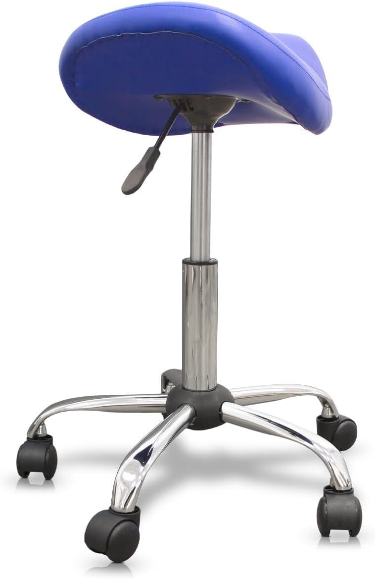 Quirumed Sgabello tipo Pony ergonomico, viola - immagine 5