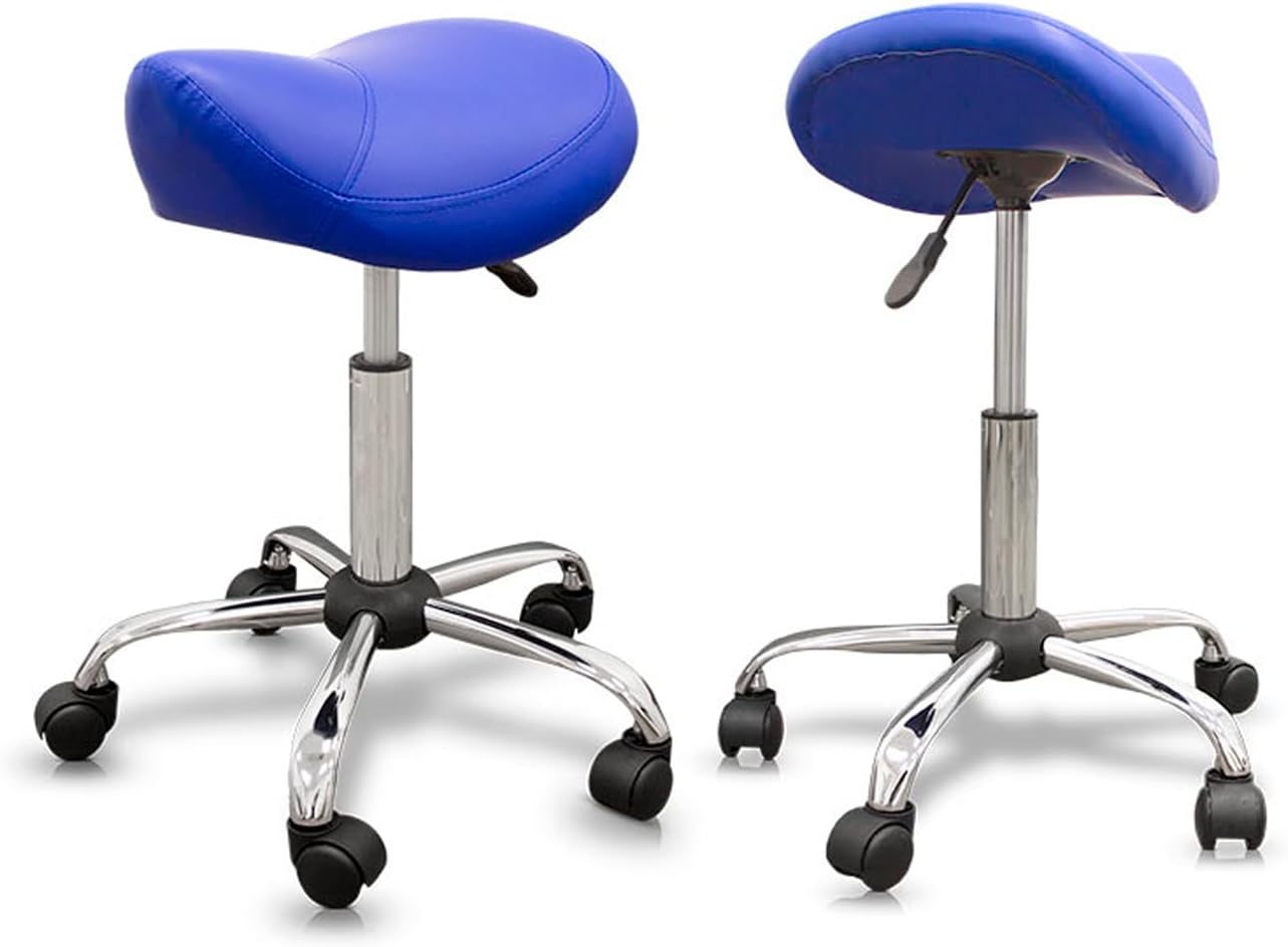 Quirumed Sgabello tipo Pony ergonomico, viola - immagine 6