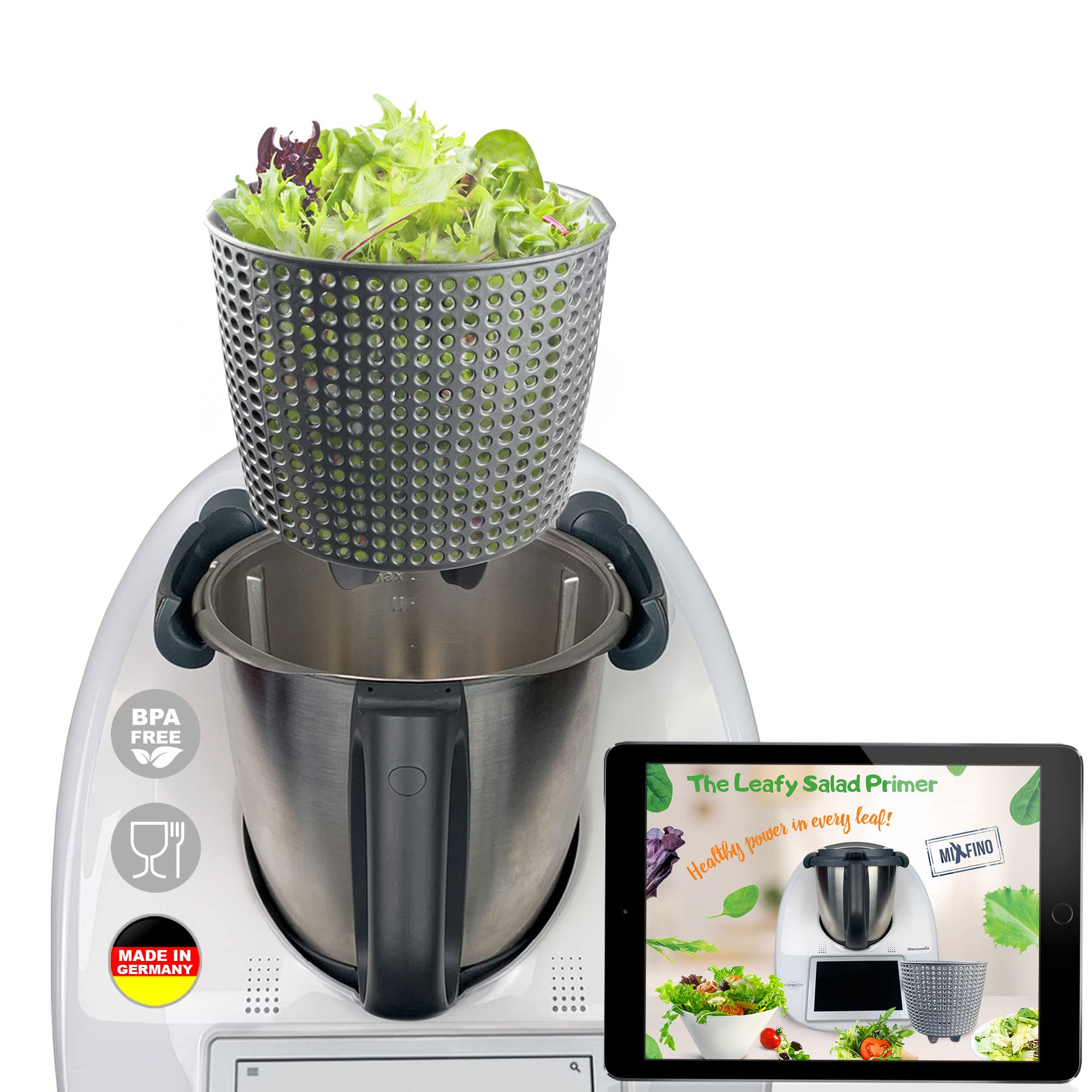 MixFino - Centrifuga per insalata per Bimby TM6
