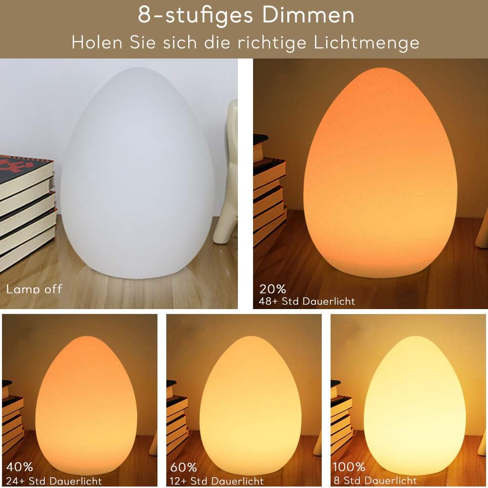 Mr Go - Tavolini da Notte Luce Notturna LED RGBW - immagine 3