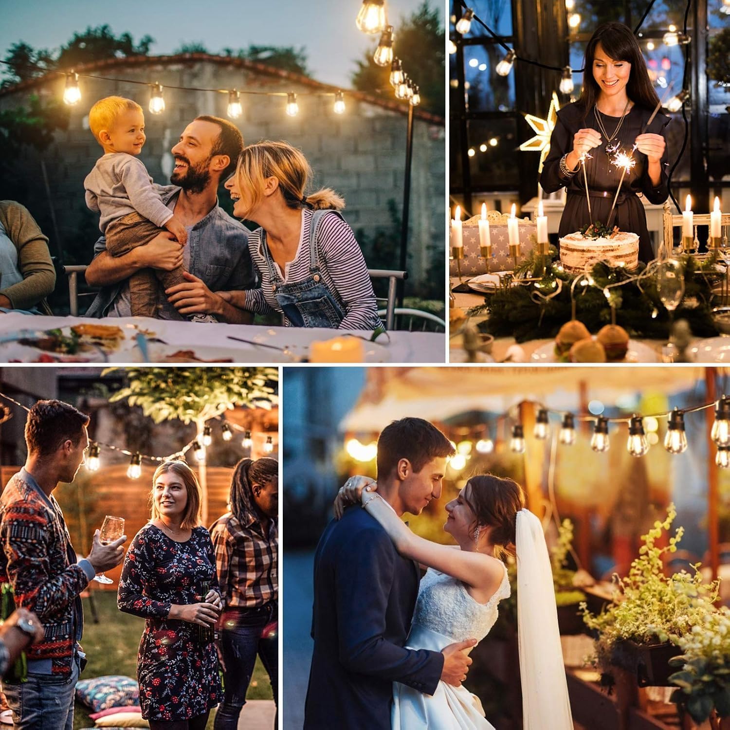 Quntis Catena Luminosa Esterno LED 31M/102FT - immagine 7