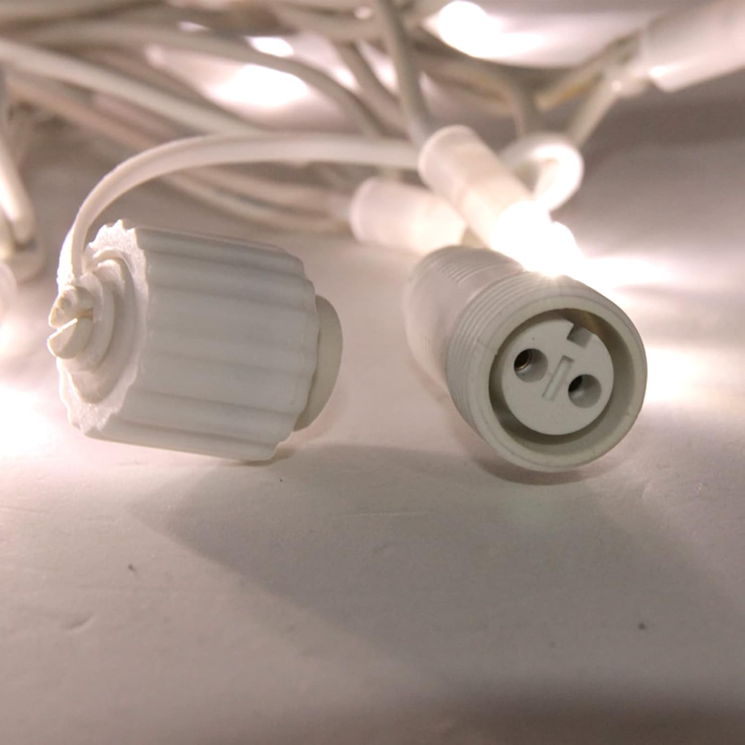 MaxiLed Stringa LED Professionale 8mm, Giallo/Bianco Ghiaccio - immagine 10