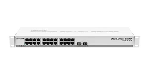 Mikrotik ?CSS326-24G-2S+RM Switch 24 Puertos Gigabit + 2 SFP+