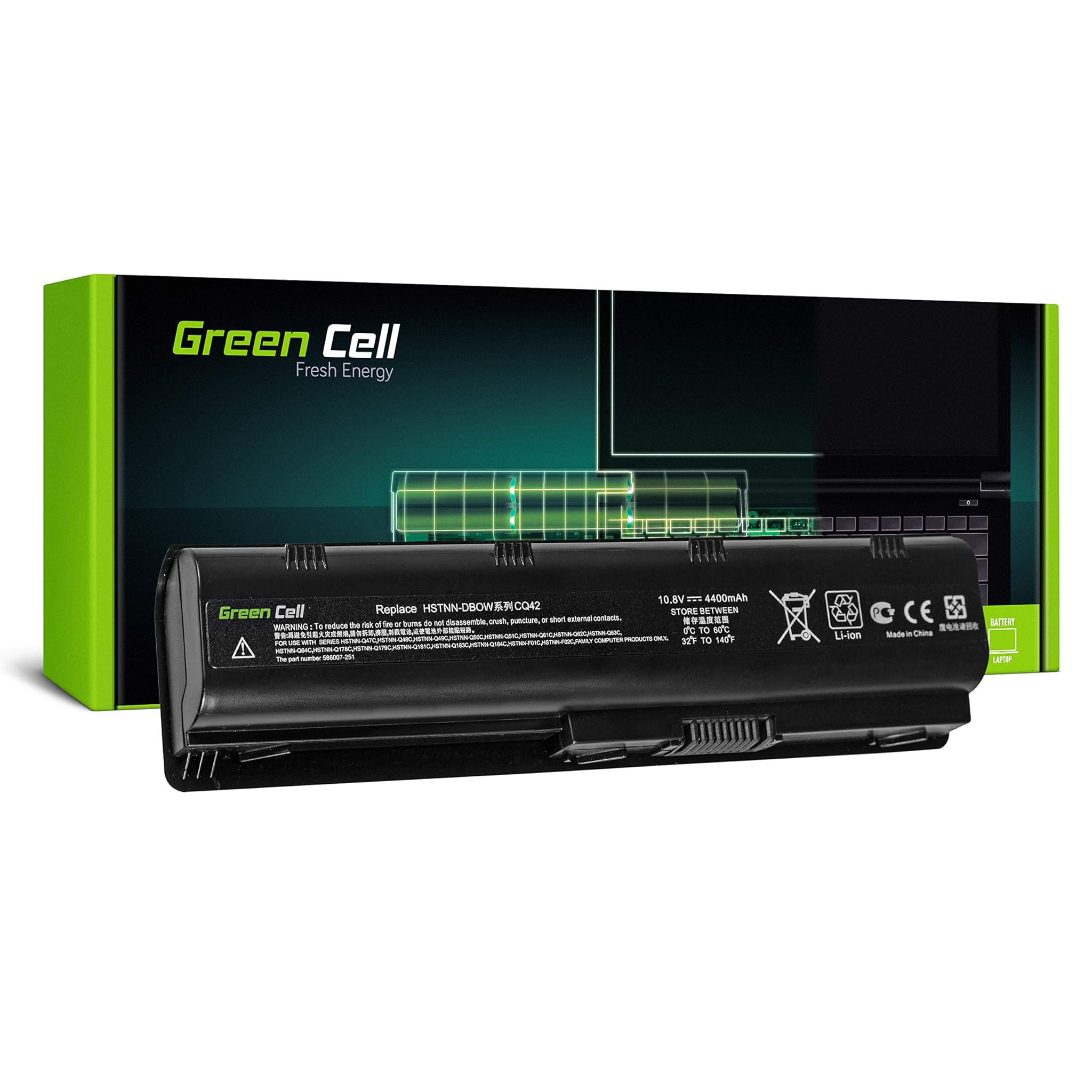 Green Cell Batteria per Portatile HP MU06 MU09
