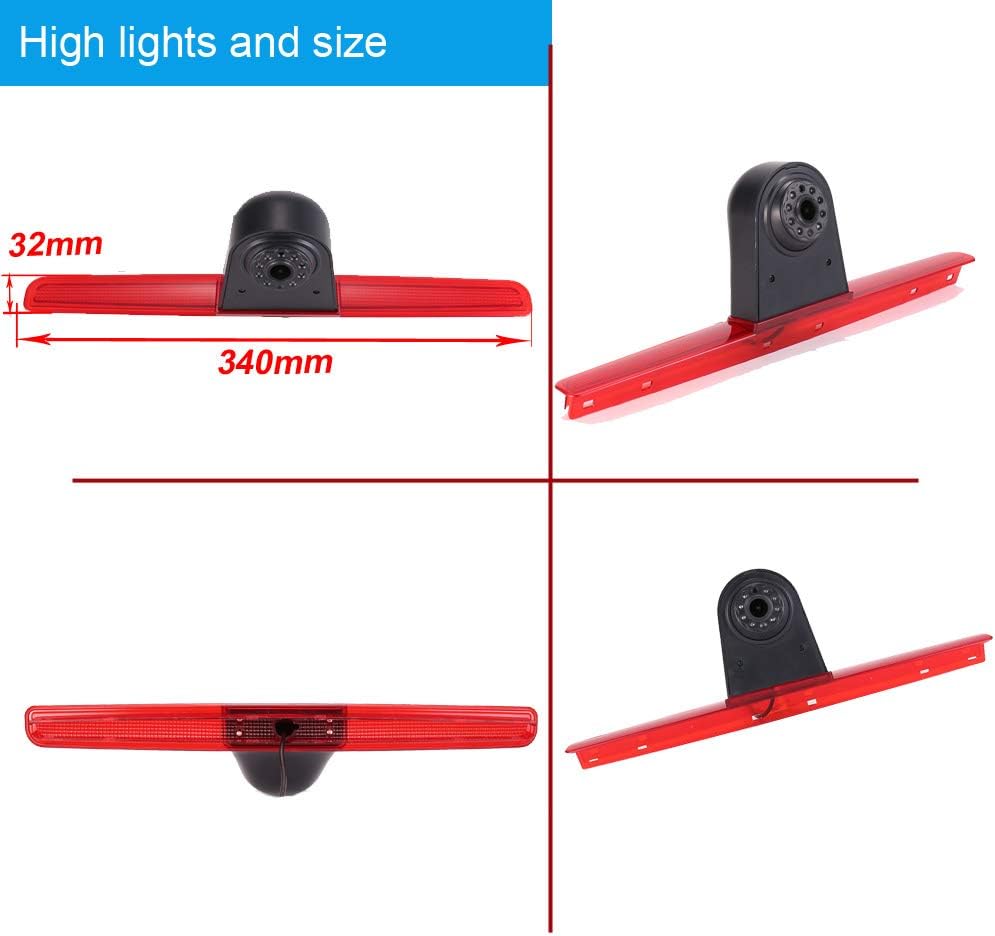 Telecamera Freno Posteriore 18mm per VW T5 - immagine 5