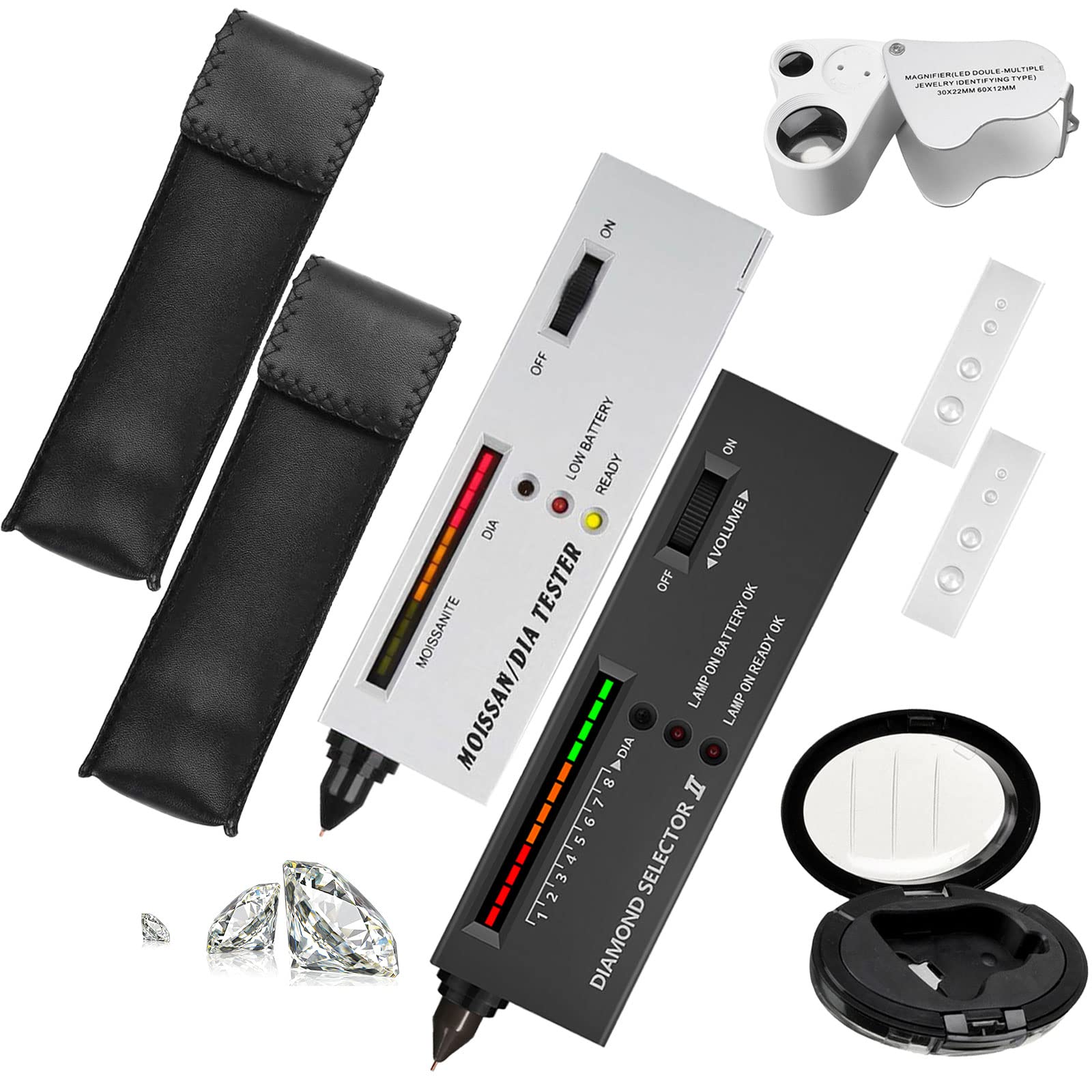 Moissan Set 2 Tester Diamanti Professionale