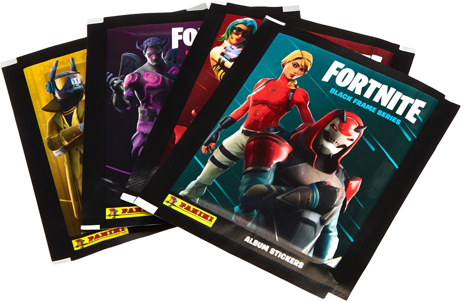Panini FORTNITE Black Frame Serie Stickers - 50 Sacchetti - immagine 4