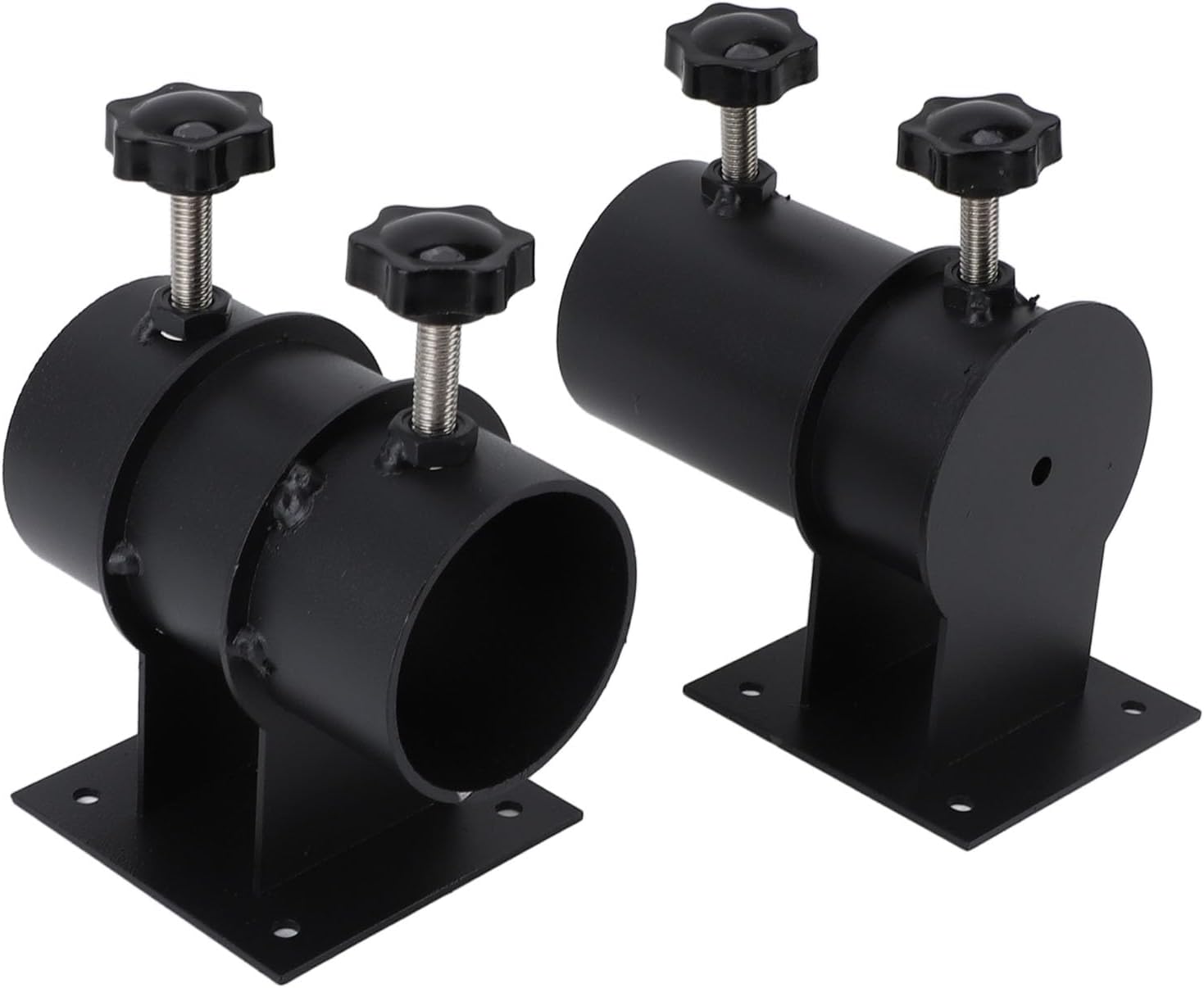 AUNMAS Portaombrellone da Patio in Acciaio al Carbonio