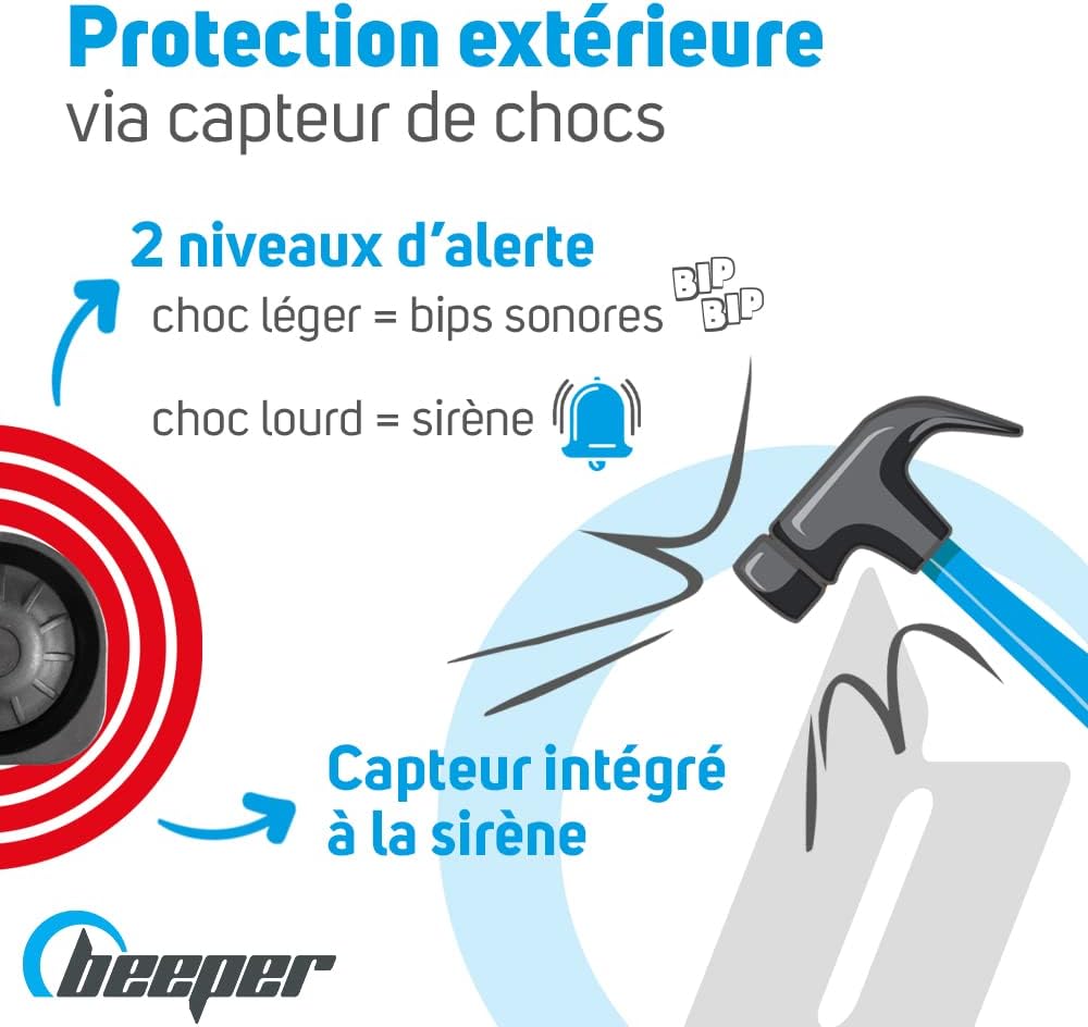 Beeper Allarme Universale Auto XR5 - immagine 2