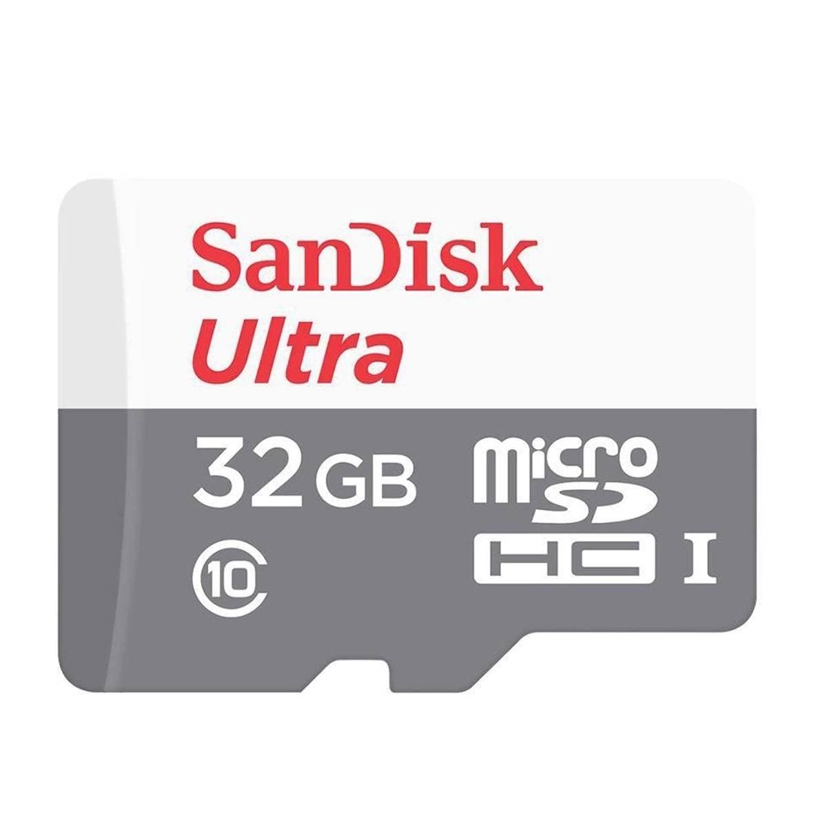 Sandisk Ultra microSDHC 32GB + Adattatore SD