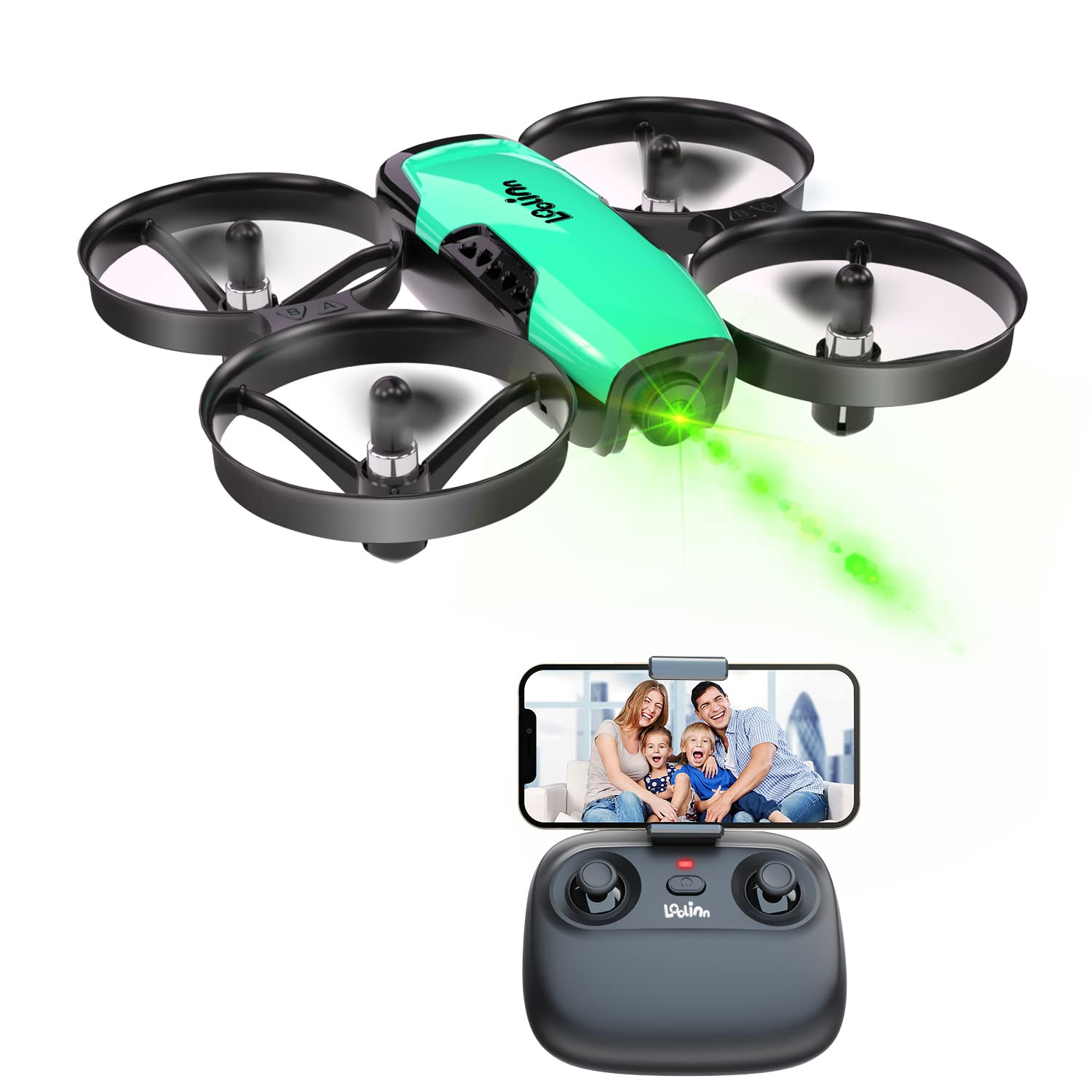 Loolinn Drone Giocattolo con Telecamera per Bambini